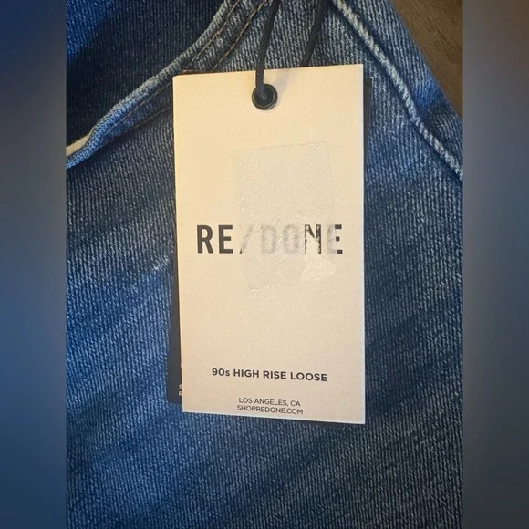 Re/Done 90’s Ultra High Rise Jeans - Picture 4 of 8